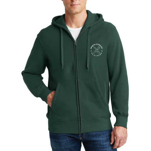 トップス Damaged zip-up hoodie 360GSM LOOSE FIT WASHED ZIP UP HOODIE – Above Public